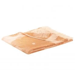 Biederlack Plaid Blossom - Coton / Lin - Orange