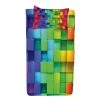 Twentyfour Couvre-lit Rainbow Color - Polyester - Multicolore - 170 x 220 cm -France Couvertures Soldes Boutique 1000326925 220121 1232370010 IMAGE P000000001000326925