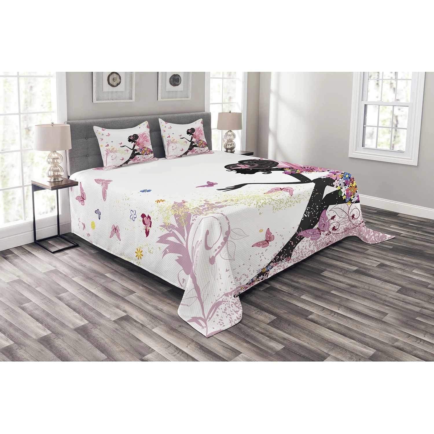 Twentyfour Couvre-lit Jardin Fantasie - Polyester - Multicolore - 220 x 220 cm 4 Twentyfour Couvre-lit Jardin Fantasie - Polyester - Multicolore - 220 x 220 cm – Image 2