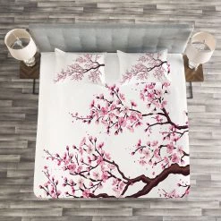 Twentyfour Couvre-lit Sakura - Polyester - Rose / Marron - 264 x 220 cm 8 Twentyfour Couvre-lit Sakura - Polyester - Rose / Marron - 264 x 220 cm -France Couvertures Soldes Boutique 1000326929 220121 1232380021 MOOD DETAILS P000000001000326929 mood