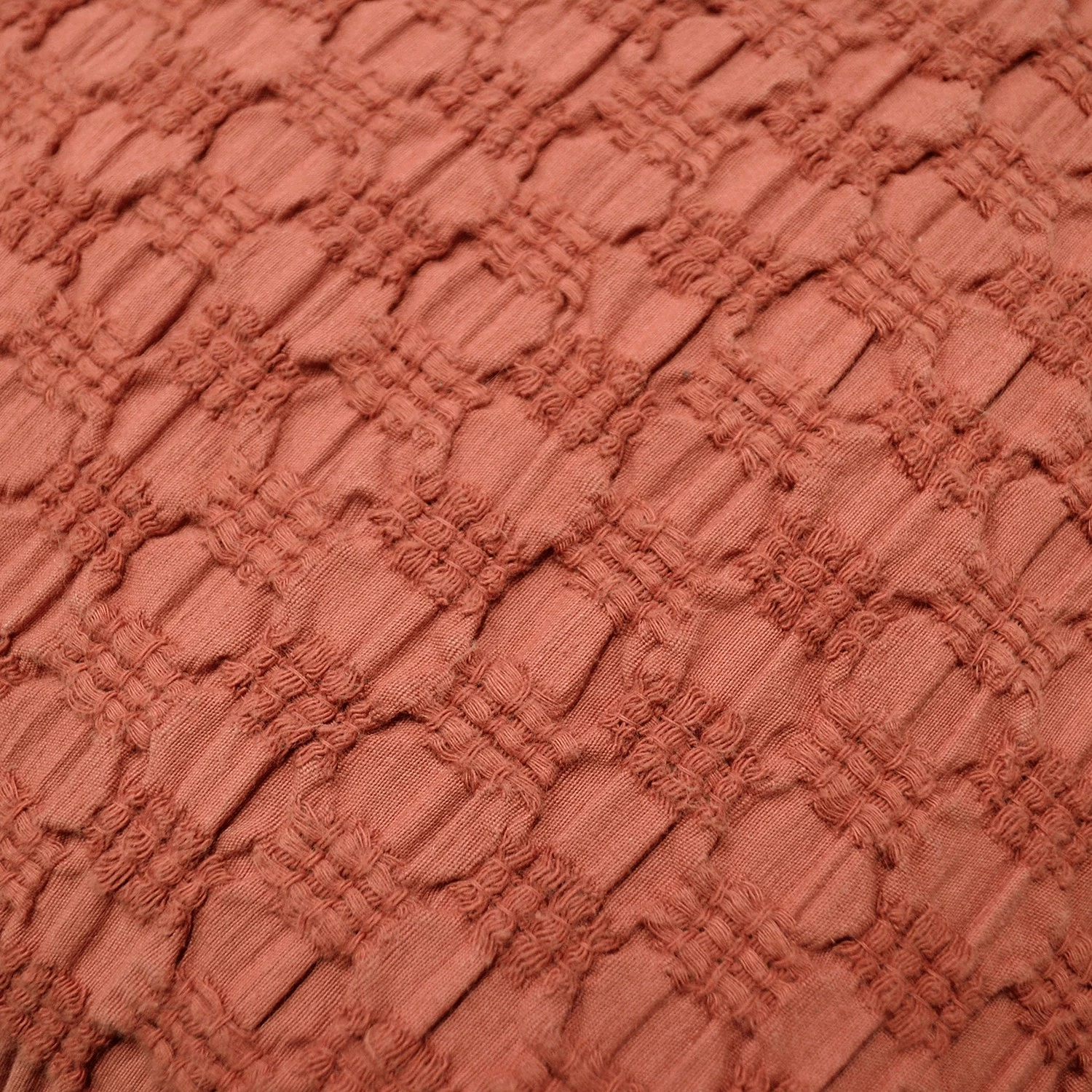 Hahn Haustextilien GmbH Dessus de lit Ravels - Coton - Rouge 5 Hahn Haustextilien GmbH Dessus de lit Ravels - Coton - Rouge – Image 3