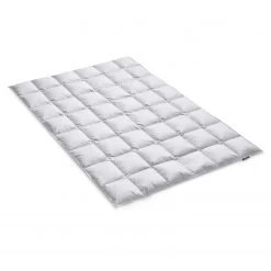 Kauffmann FC Couette 4 saisons Prinzessin Medium - Coton / Duvet d’oie - Blanc - 135 x 200 cm