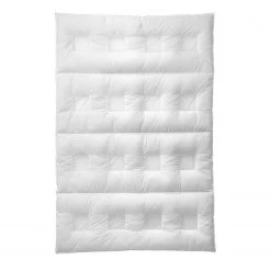 Kauffmann FC Couette Clima Balance Light - Coton / Duvet d’oie - Blanc - 155 x 200 cm