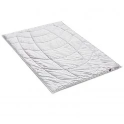 Kauffmann Couette Poils de chameau Light - Coton / Poil de chameau - Blanc - 135 x 200 cm