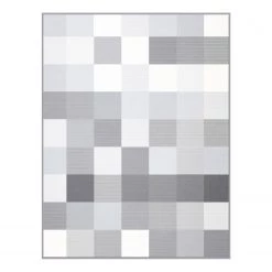 Biederlack Plaid Woven - Coton - Gris
