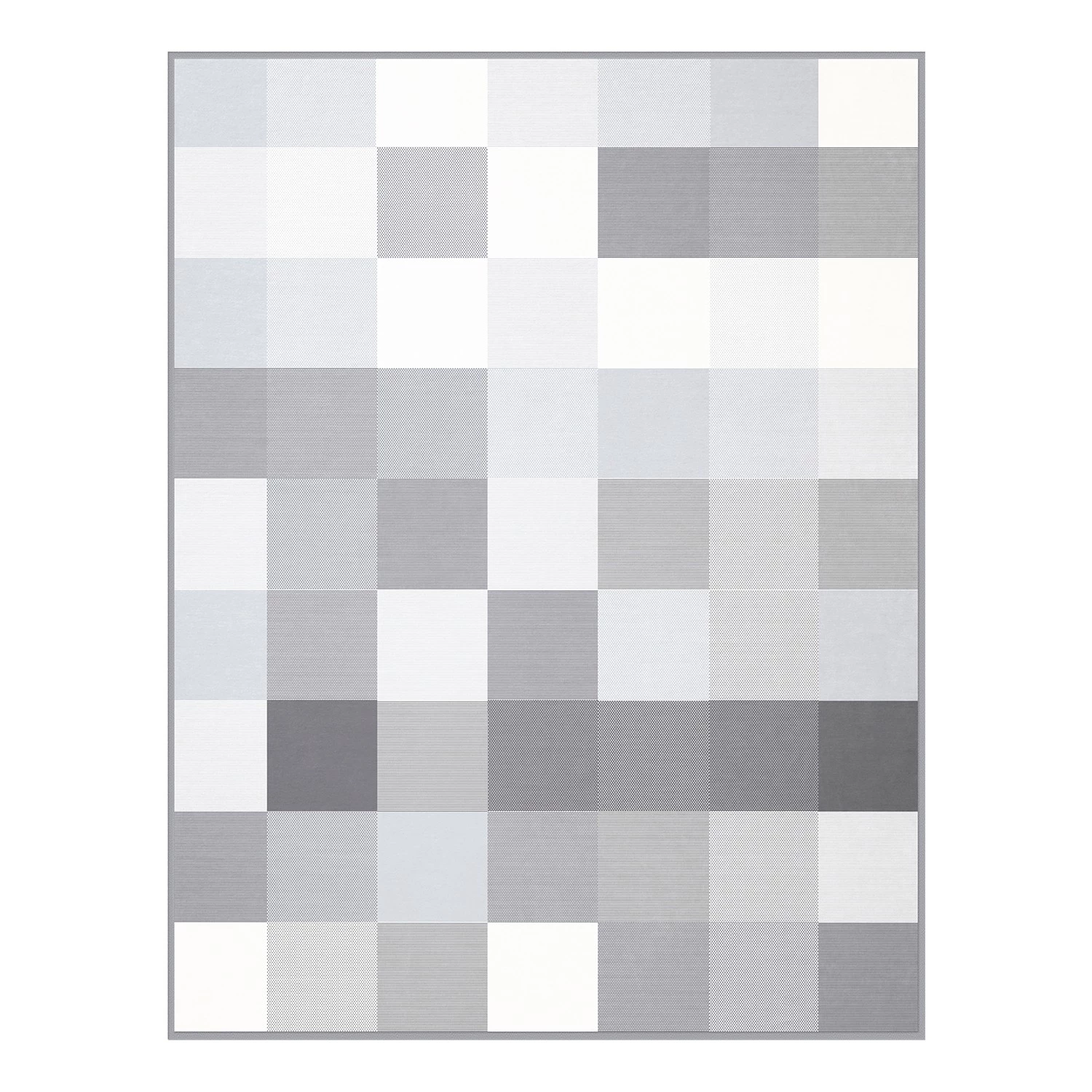 Biederlack Plaid Woven - Coton - Gris 3 Biederlack Plaid Woven - Coton - Gris