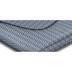 Biederlack Plaid Twist - Tissu mélangé - Bleu - 150 x 200 cm -France Couvertures Soldes Boutique 1000342623 220503 030 DETAILS P000000001000342623