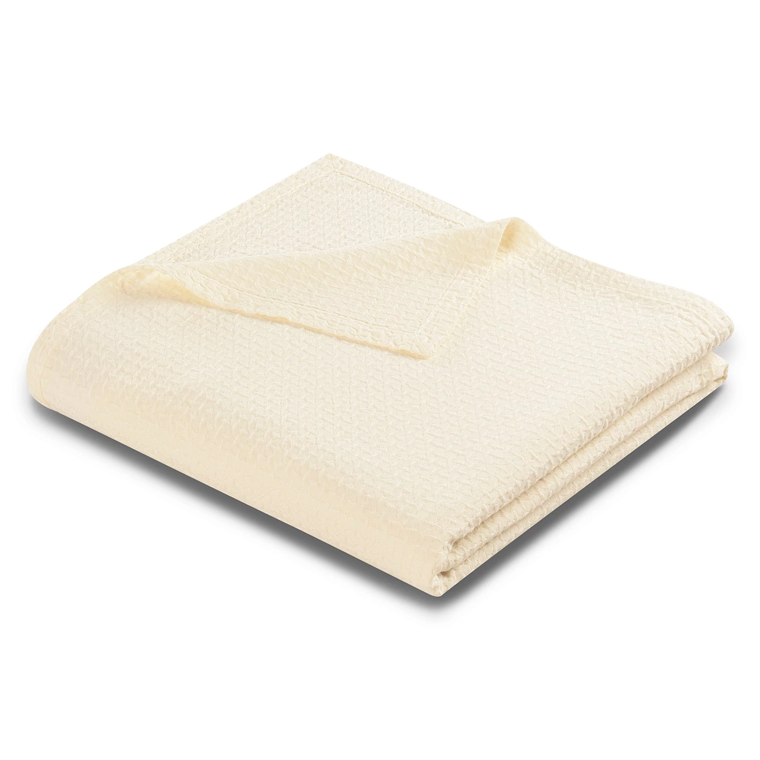 Biederlack Plaid Ruffle - Coton / Viscose - Crème 3 Biederlack Plaid Ruffle - Coton / Viscose - Crème