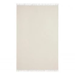 Biederlack Plaid Boras - Coton / Polyacrylique - Argenté