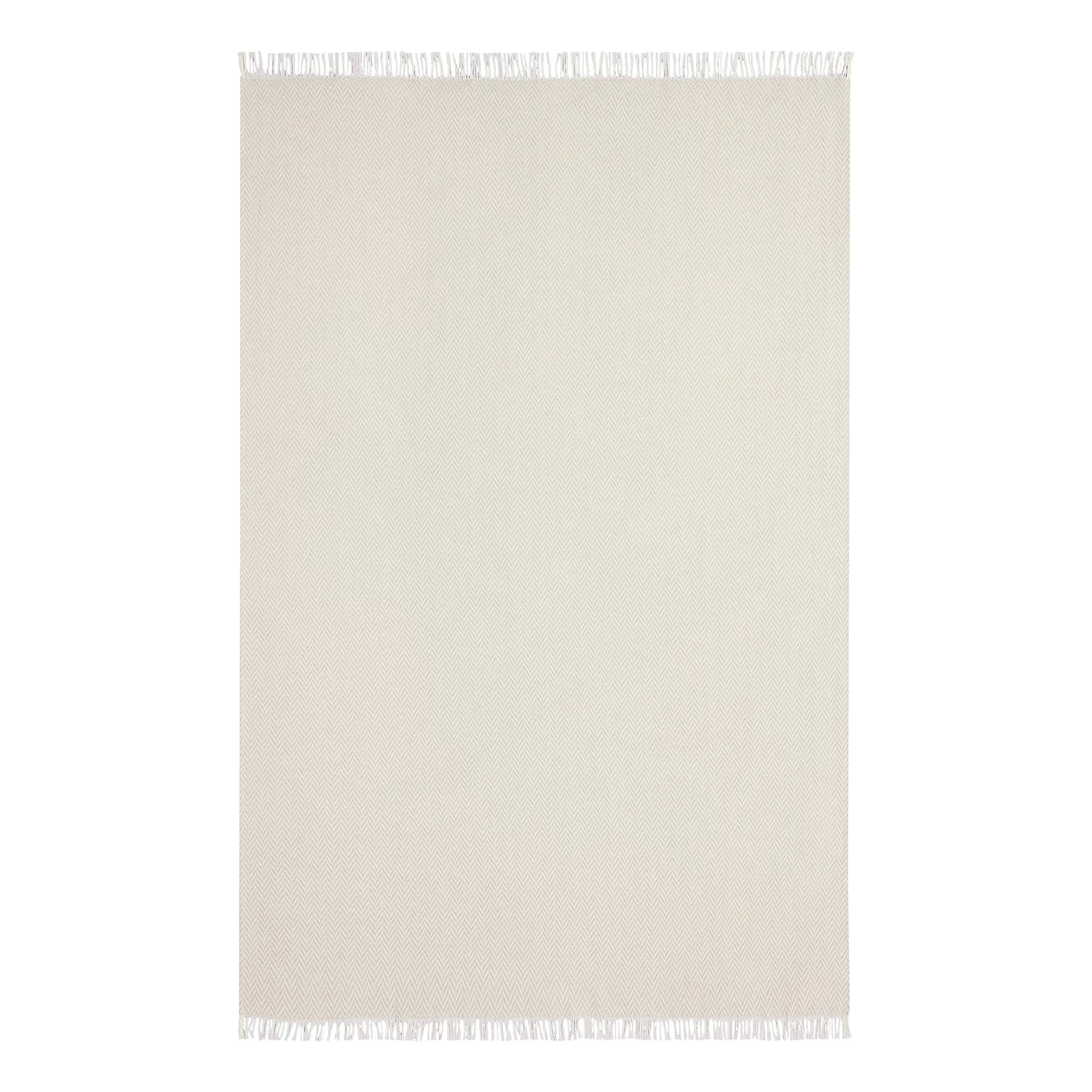 Biederlack Plaid Boras - Coton / Polyacrylique - Argenté 3 Biederlack Plaid Boras - Coton / Polyacrylique - Argenté