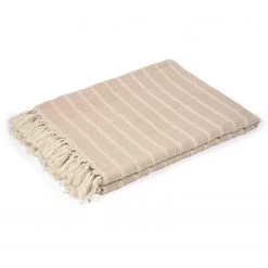 Twentyfour Plaid Sweeney - Coton - Beige