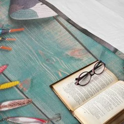 Twentyfour Plaid Pêche - Polyester - Multicolore - 175 x 230 cm -France Couvertures Soldes Boutique 1000358739 220621 022 MOOD DETAILS P000000001000358739 mood