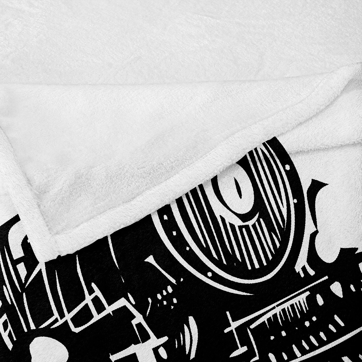 Twentyfour Plaid Train - Polyester - Gris charbon / Blanc - 175 x 230 cm 8 Twentyfour Plaid Train - Polyester - Gris charbon / Blanc - 175 x 230 cm – Image 6