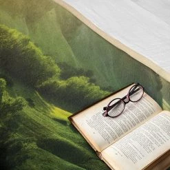 Twentyfour Plaid Scenic Sommer - Polyester - Vert - 125 x 175 cm -France Couvertures Soldes Boutique 1000358761 220621 022 MOOD DETAILS P000000001000358761 mood