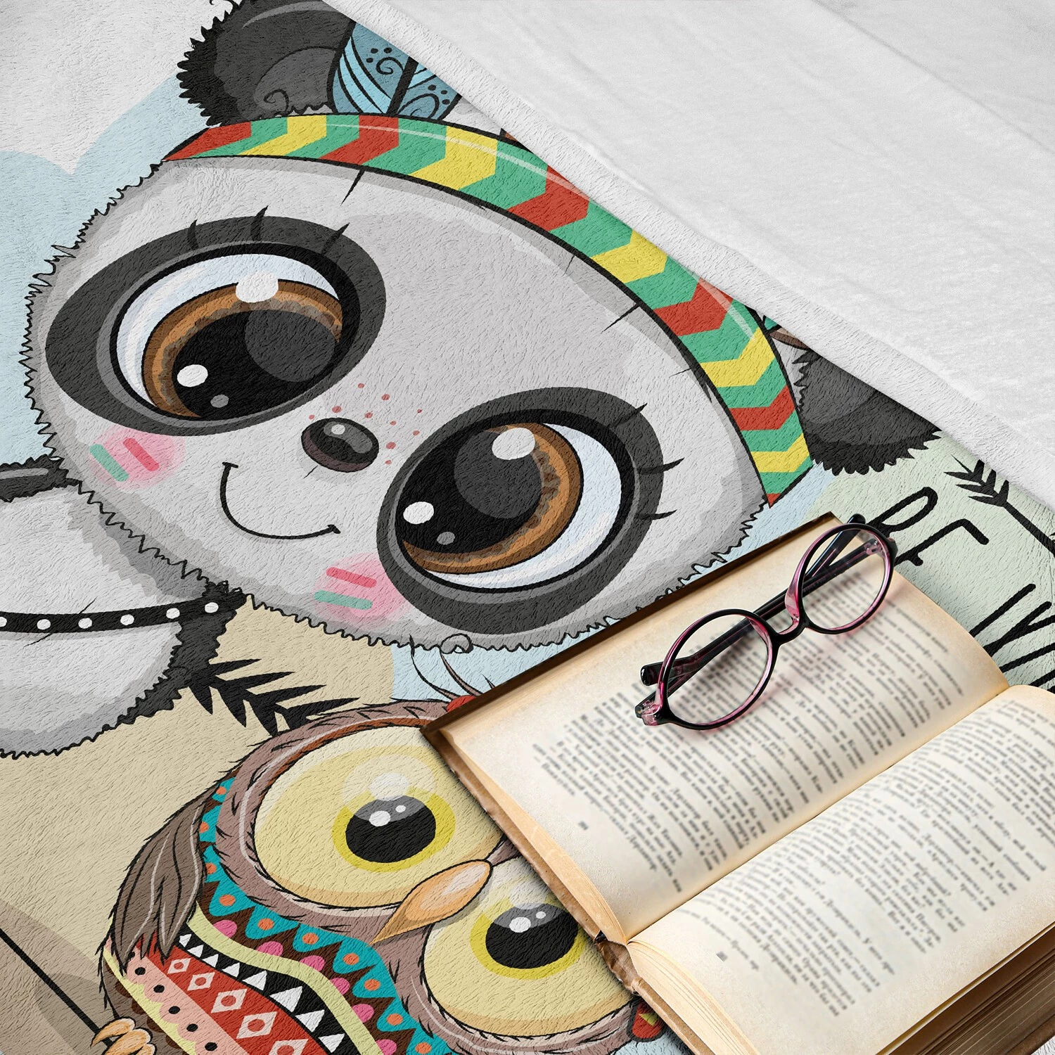 Twentyfour Plaid Sauvage - Polyester - Multicolore - 175 x 230 cm 6 Twentyfour Plaid Sauvage - Polyester - Multicolore - 175 x 230 cm – Image 4