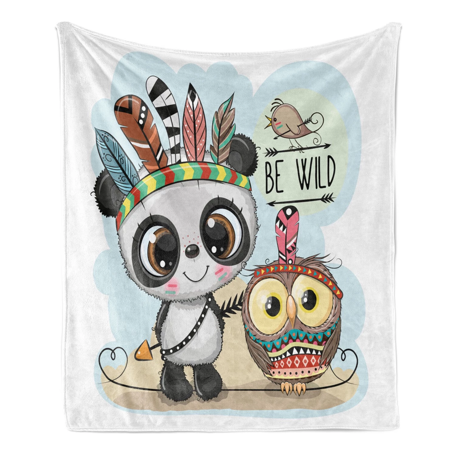 Twentyfour Plaid Sauvage - Polyester - Multicolore - 175 x 230 cm 7 Twentyfour Plaid Sauvage - Polyester - Multicolore - 175 x 230 cm – Image 5