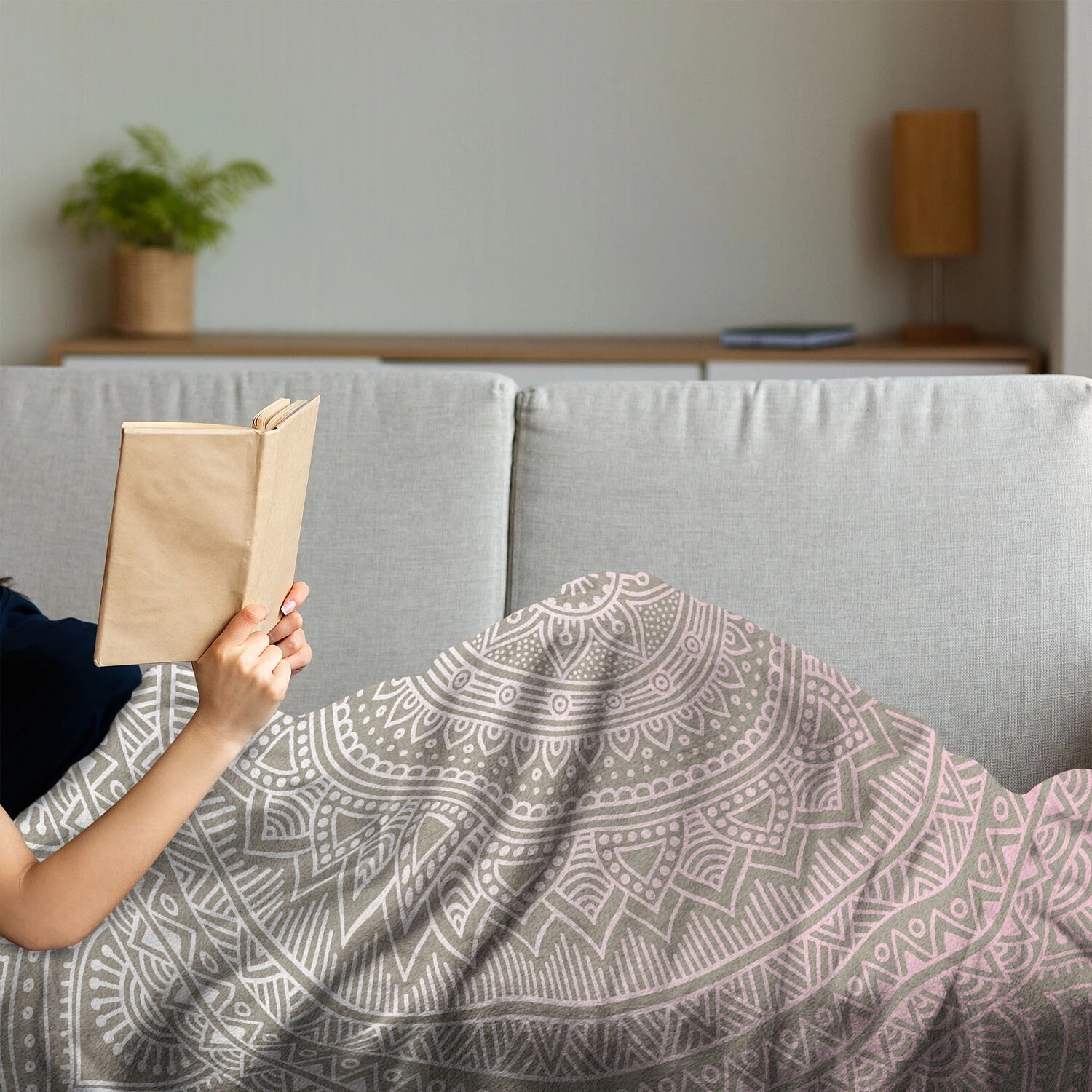 Twentyfour Plaid Mandala - 125 x 175 cm 4 Twentyfour Plaid Mandala - 125 x 175 cm – Image 2