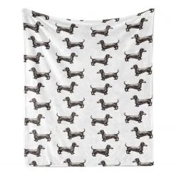 Twentyfour Plaid Teckel II - Polyester - Taupe / Blanc - 125 x 175 cm -France Couvertures Soldes Boutique 1000358821 220621 030 DETAILS P000000001000358821