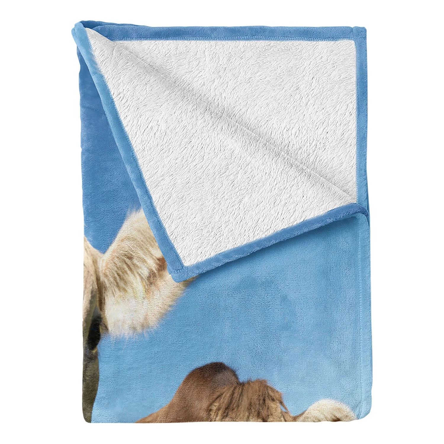 Twentyfour Plaid Ferme - Polyester - Vert pomme / Brun - 125 x 175 cm 3 Twentyfour Plaid Ferme - Polyester - Vert pomme / Brun - 125 x 175 cm