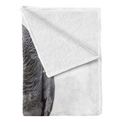 Twentyfour Plaid Grau - Polyester - Multicolore - 125 x 175 cm