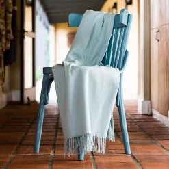 Aranda Plaid Melody II - Menthe -France Couvertures Soldes Boutique plaid melody ii webstoff mint 4206756