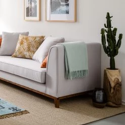 Aranda Plaid Melody II - Menthe -France Couvertures Soldes Boutique plaid melody ii webstoff mint 4441732