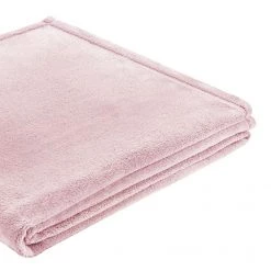 Biederlack Plaid Soft Cover - Rose